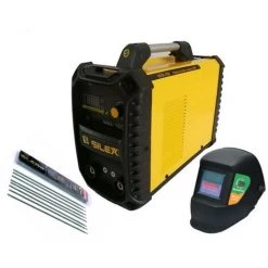 Poste à Souder 160A + Masque De Cagoule 100KNO + 50 électrodes Silex ®