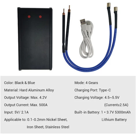 ASUPERMALL Soudeur De Point D'Impulsion Avec Stylo De Soudage Mobile 5300Mah Rechargeable Mini Spot Souding Machine De Soudage Au Lithium Soudeur De Batterie Au Lithium 5 ASUPERMALL Soudeur De Point D'Impulsion Avec Stylo De Soudage Mobile 5300Mah Rechargeable Mini Spot Souding Machine De Soudage Au Lithium Soudeur De Batterie Au Lithium – Image 5