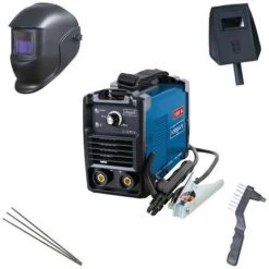 Pack SCHEPPACH Poste à Souder - WSE1100 - Casque Soudure - AWH500BL