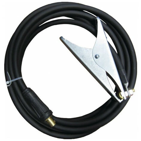 FP Câble De Masse Surmoulé 400 A Longueur.5m D-Ø 35 Mm² Fiche KS 50 Caoutchouc 1 FP Câble De Masse Surmoulé 400 A Longueur.5m D-Ø 35 Mm² Fiche KS 50 Caoutchouc