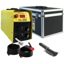 Poste à Souder à L'arc Inverter Numérique PW200 PROWELTEK Accessoires Coffre Métal Luxe