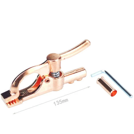 SUN FLOWER Pinces De Masse De Soudage Pinces De Terre De Soudure De Laiton 300A - 28mm 4 SUN FLOWER Pinces De Masse De Soudage Pinces De Terre De Soudure De Laiton 300A - 28mm – Image 4