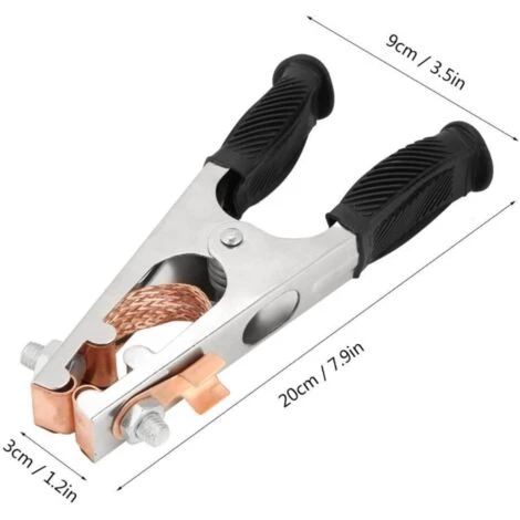 SUN FLOWER Pince De Masse De Soudure Magnétique De Bonne Conductivité De Soudeur, Pince De Tige De Terre, 500A Galvanisée Pour Soudeur Pour Soudeur Manuel 5 SUN FLOWER Pince De Masse De Soudure Magnétique De Bonne Conductivité De Soudeur, Pince De Tige De Terre, 500A Galvanisée Pour Soudeur Pour Soudeur Manuel – Image 5