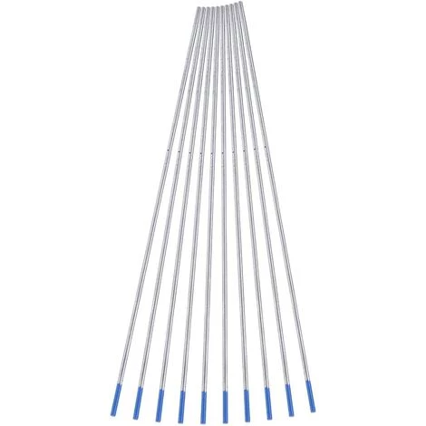 ALMI 10 Pièces électrodes De Tungstène De Soudage. Pointe Bleue D'électrode Lanthane 1.0/1.6/2.4mm. Tige D'électrode De Tungstène De Soudage De Qualité Supérieure Lanthane à 2%(1.6 X 150 Mm) 4 ALMI 10 Pièces électrodes De Tungstène De Soudage. Pointe Bleue D'électrode Lanthane 1.0/1.6/2.4mm. Tige D'électrode De Tungstène De Soudage De Qualité Supérieure Lanthane à 2%(1.6 X 150 Mm) – Image 4