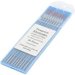 ALMI Electrode De Tungstène Soudure Electrode De Thorium-tungstène 2% Thorium. Pour Machine De Soudure WT20. Rouge (2.4mm*175mm) -Soudure à l'arc Sales Store 45860767 5