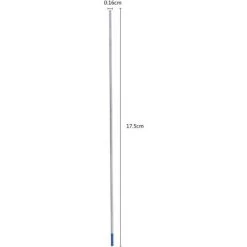 ALMI 10 Pièces électrodes De Tungstène De Soudage. Pointe Bleue D'électrode Lanthane 1.0/1.6/2.4mm. Tige D'électrode De Tungstène De Soudage De Qualité Supérieure Lanthane à 2%(1.6 X 175 Mm) -Soudure à l'arc Sales Store 45861342 4