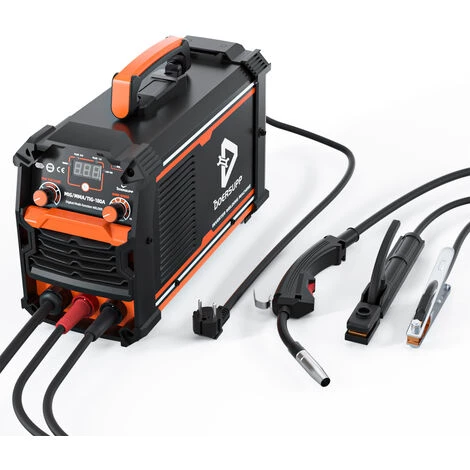 AUGIENB Machine à Souder Soudeuse DC Inverter 3 En 1 TIG MIG MMA 220V 20A-180A 1.6-3.2mm 4 AUGIENB Machine à Souder Soudeuse DC Inverter 3 En 1 TIG MIG MMA 220V 20A-180A 1.6-3.2mm – Image 4