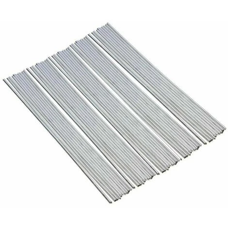 SUPERSELLER Fil à Souder Pour Fer Baguettes De Soudage En Aluminium 50 Pièces, 330x1.6mm - 330x1.6mm 1 SUPERSELLER Fil à Souder Pour Fer Baguettes De Soudage En Aluminium 50 Pièces, 330x1.6mm - 330x1.6mm