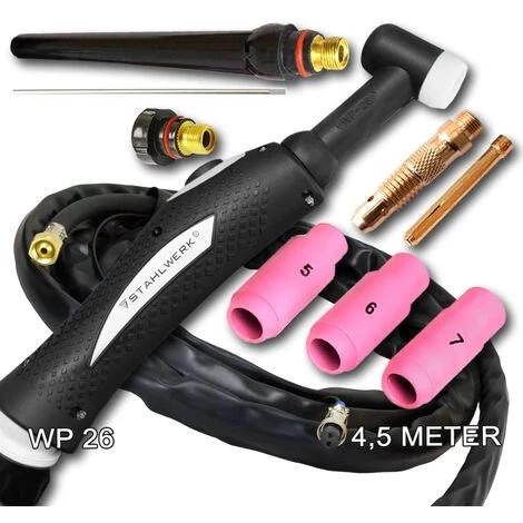 STAHLWERK CT550 ST - Soudeuse Compacte TIG / MMA Avec Coupeuse Plasma Jusqu'à 12 Mm, TIG / MMA 200 A + Coupe 50 A, Garantie* 7 Ans 5 STAHLWERK CT550 ST - Soudeuse Compacte TIG / MMA Avec Coupeuse Plasma Jusqu'à 12 Mm, TIG / MMA 200 A + Coupe 50 A, Garantie* 7 Ans – Image 5