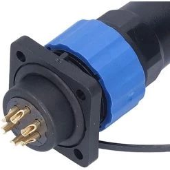 Prise De Courant étanche, Adaptateur De Connecteur Industriel Connexion De Soudage Résistant à L'oxydation Pour Les équipements électroniques Pour Les Communications (6 Noyaux) Macaron 7 Prise De Courant étanche, Adaptateur De Connecteur Industriel Connexion De Soudage Résistant à L'oxydation Pour Les équipements électroniques Pour Les Communications (6 Noyaux) Macaron -Soudure à l'arc Sales Store 53106871 3