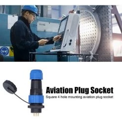 Prise De Courant étanche, Adaptateur De Connecteur Industriel Connexion De Soudage Résistant à L'oxydation Pour Les équipements électroniques Pour Les Communications (6 Noyaux) Macaron 9 Prise De Courant étanche, Adaptateur De Connecteur Industriel Connexion De Soudage Résistant à L'oxydation Pour Les équipements électroniques Pour Les Communications (6 Noyaux) Macaron -Soudure à l'arc Sales Store 53106871 5