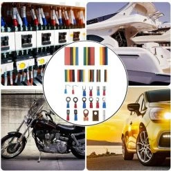 Ensemble De Boîtiers De Fils électriques, Bornes à Sertir De 350 PCS Connecteurs à Bout à Bout + 328 Tubes De Thermo-rétraction (678pcs)Macaron -Soudure à l'arc Sales Store 53106875 5