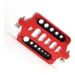 Support D'outil De Soudure Rouge En Métal RC Durable Modèle Drone De Voiture Outil De Soudage Marin Connecteur De Prise T （Rouge）Macaron -Soudure à l'arc Sales Store 53106889 4