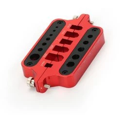 Support D'outil De Soudure Rouge En Métal RC Durable Modèle Drone De Voiture Outil De Soudage Marin Connecteur De Prise T （Rouge）Macaron -Soudure à l'arc Sales Store 53106889 5