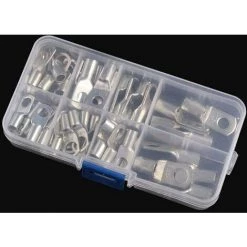 Kit De Connecteurs à Sertir Pour Bague De Cosse De Câble De Soudure De Batterie De Terminal De Tube De Cuivre 60pcs Macaron -Soudure à l'arc Sales Store 53106893 4