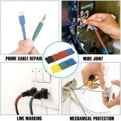Connecteurs De Fil Auto-soudants Et Kit De Tubes Thermorétractables, étanches, Joints De Soudure, Joints De Soudure, Joints électriques Isolés Pour Joint De Fil De Voiture Macaron -Soudure à l'arc Sales Store 53106897 5