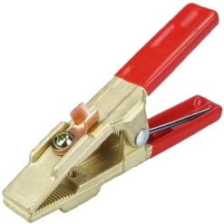 Pinces De Masse De Soudage Pinces De Terre De Soudure De Laiton Pince à Fil De Terre Pour Machine à Souder EWM Pince à Souder électrique En Forme De A （300A）Macaron