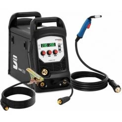 STAMOS Poste À Souder MIG/MAG Gaz De Protection 230 V MMA TIG Liftarc 200 A - Noir
