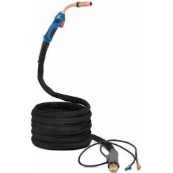 STAMOS Torche MIG MAG MIG500 Refroidissement Par Eau Torche À Souder 5 M 500/450 A - Argent, Marron