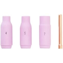 STAMOS Torche TIG Pack De Tuyaux TIG Soudage TIG Prise À 2 Broches 8 L/min 180 W CC 8 M - Noir -Soudure à l'arc Sales Store 53952317 4