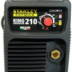 Poste à Souder INVERTER STANLEY FATMAX KING 210 PRO 100% Duty Cycle MMA Electrodes Acier Inox Fonte Basiques 1.6 à 5 Mm -Soudure à l'arc Sales Store 54690738 3