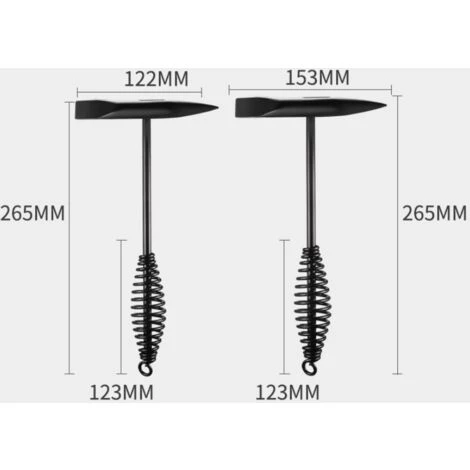 Pic à Souder Professionnel Triomphe 500gr Pour Enlever Les Scories De Soudage Comme Marteau Avec Un Côté Pic Ou Burin, Entièrement En Acier Massif Avec Traitement Thermique 2 Pic à Souder Professionnel Triomphe 500gr Pour Enlever Les Scories De Soudage Comme Marteau Avec Un Côté Pic Ou Burin, Entièrement En Acier Massif Avec Traitement Thermique – Image 2