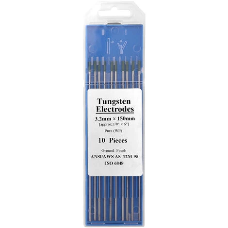 TANCYCO Électrodes De Tungstène Baguettes De Soudage Pièces D'équipement De Soudage Soudures Torche Tungstène Broche électrodes De Soudage Tiges Vert 3.2*150 1 TANCYCO Électrodes De Tungstène Baguettes De Soudage Pièces D'équipement De Soudage Soudures Torche Tungstène Broche électrodes De Soudage Tiges Vert 3.2*150
