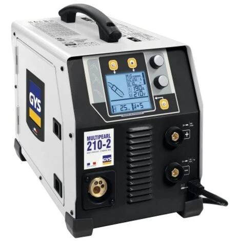 GYS Poste à Souder Mig Mag MMA Tig DC Multipearl 2102 1 GYS Poste à Souder Mig Mag MMA Tig DC Multipearl 2102