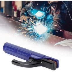 IRISFR Lilaris Support D'électrode De Soudage,Dissipation Thermique Rapide, 300A Support D'électrode Pince De Soudage En Cuivre Isolé De Haute Qualité Pour Machine De Soudage（bleu）une Pièce -Soudure à l'arc Sales Store 58807734 5