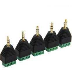 IRISFR Lilaris Adaptateur (Lot De 2) Jack 3,5 Mm Vers Bornier à Vis, Connecteur Jack Mâles Stéréo TRS De 3.5mm à 3 Pôles Adaptateur De Réparation Sans Soudure Pour Câble Aux, Câblage Stéréo Et Câble D'Extension IR 8 IRISFR Lilaris Adaptateur (Lot De 2) Jack 3,5 Mm Vers Bornier à Vis, Connecteur Jack Mâles Stéréo TRS De 3.5mm à 3 Pôles Adaptateur De Réparation Sans Soudure Pour Câble Aux, Câblage Stéréo Et Câble D'Extension IR -Soudure à l'arc Sales Store 58807749 4