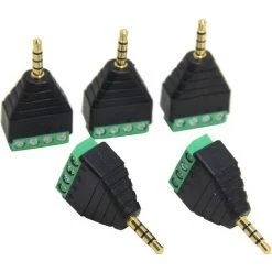 IRISFR Lilaris Adaptateur (Lot De 2) Jack 3,5 Mm Vers Bornier à Vis, Connecteur Jack Mâles Stéréo TRS De 3.5mm à 3 Pôles Adaptateur De Réparation Sans Soudure Pour Câble Aux, Câblage Stéréo Et Câble D'Extension IR 9 IRISFR Lilaris Adaptateur (Lot De 2) Jack 3,5 Mm Vers Bornier à Vis, Connecteur Jack Mâles Stéréo TRS De 3.5mm à 3 Pôles Adaptateur De Réparation Sans Soudure Pour Câble Aux, Câblage Stéréo Et Câble D'Extension IR -Soudure à l'arc Sales Store 58807749 5