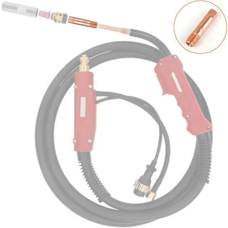 IRISFR Lilaris 40PCS Buse Mig 0,8, Embouts De Contact De Buse De Soudage 15AK MIG/MAG Ensemble De Support De Connecteur De Gaz 0,8 Pour Consommables De Torche De Soudage 3 IRISFR Lilaris 40PCS Buse Mig 0,8, Embouts De Contact De Buse De Soudage 15AK MIG/MAG Ensemble De Support De Connecteur De Gaz 0,8 Pour Consommables De Torche De Soudage – Image 3