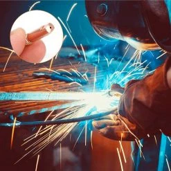 IRISFR Lilaris 40PCS Buse Mig 0,8, Embouts De Contact De Buse De Soudage 15AK MIG/MAG Ensemble De Support De Connecteur De Gaz 0,8 Pour Consommables De Torche De Soudage 9 IRISFR Lilaris 40PCS Buse Mig 0,8, Embouts De Contact De Buse De Soudage 15AK MIG/MAG Ensemble De Support De Connecteur De Gaz 0,8 Pour Consommables De Torche De Soudage -Soudure à l'arc Sales Store 58807778 5