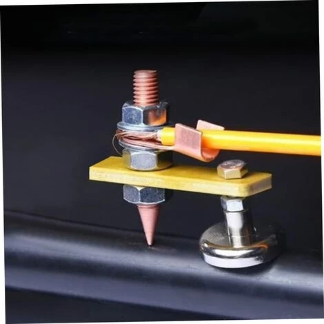 ENLENK Fixer Pince Au Sol, Tête De L'aimant De Soudage, Pince De Soudage Magnétique Fixe De Serrage Solide Magnétique Solide Magnétique Pour Le Sol De Soudage électrique 2 ENLENK Fixer Pince Au Sol, Tête De L'aimant De Soudage, Pince De Soudage Magnétique Fixe De Serrage Solide Magnétique Solide Magnétique Pour Le Sol De Soudage électrique – Image 2
