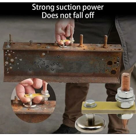 BENOBBY KIDS Pince De Masse à Souder Magnétique Petit Support De Pince De Masse à Souder Magnétique 4 BENOBBY KIDS Pince De Masse à Souder Magnétique Petit Support De Pince De Masse à Souder Magnétique – Image 4