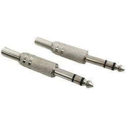 MACARON Jack Prise Jack 6,35mm Male à Souder Stéréo Fiche Male Connecteur Soudure LO-Ron（5pcs）