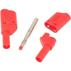 SLBRILLèRE Fiche Connecteurs Bananes Enfichables 4 Mm De Sécurité Entièrement Isolés Rouge Noir 10 Pièces -Soudure à l'arc Sales Store 61302735 4