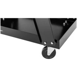 STAMOS Chariot De Soudage Mobile Soudure Servante Poste À Souder 3 Étages Chaines 80kg - Bleu, Noir -Soudure à l'arc Sales Store 61329751 3