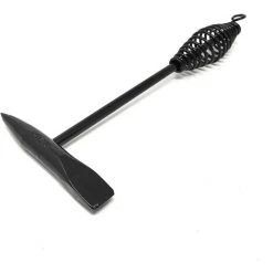 FR-LIFE Pic à Souder Professionnel BR-Vie 300gr Pour Enlever Les Scories De Soudage Comme Marteau Avec Un Côté Pic Ou Burin, Entièrement En Acier Massif Avec Traitement Thermique