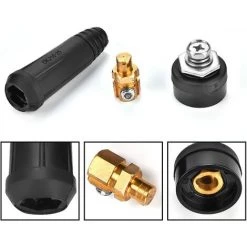 Soudage Câble Panneau Connecteur ，1 Pcs Prise De Panneau Adaptateur Rapide(DKJ10-25 Noir) 56Vingt -Soudure à l'arc Sales Store 64935847 3