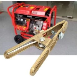 Laiton Pince De Masse,Pince De Terre à Souder Pour Souduremise à La Terre De Câble Pour La Machine De Soudure 1 Pcs (260A) 56Vingt -Soudure à l'arc Sales Store 64940277 3