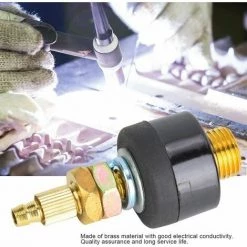 QERSTA Connecteur Rapide électrique De Gaz De Machine De Soudage à L'arc-argon De Torche De Soudeur Pour La Torche De Soudeur 70x15mm（2 Pcs） -Soudure à l'arc Sales Store 65040874 4