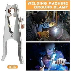 BDD Clip De Mise à La Terre, 1 Clip De Mise à La Terre De Soudage, équipement De Soudage Professionnel Durable, Adapté à La Plupart Des Machines à Souder -Soudure à l'arc Sales Store 65376733 3