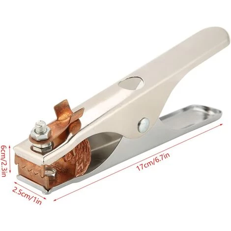 JUNJUN Support D'Électrode De Soudage Pince De Maintien, La Soudure Résistante Serre La Pince De Poignée En Cuivre De La Pince 300a Pour La Soudeuse Manuelle 2 JUNJUN Support D'Électrode De Soudage Pince De Maintien, La Soudure Résistante Serre La Pince De Poignée En Cuivre De La Pince 300a Pour La Soudeuse Manuelle – Image 2