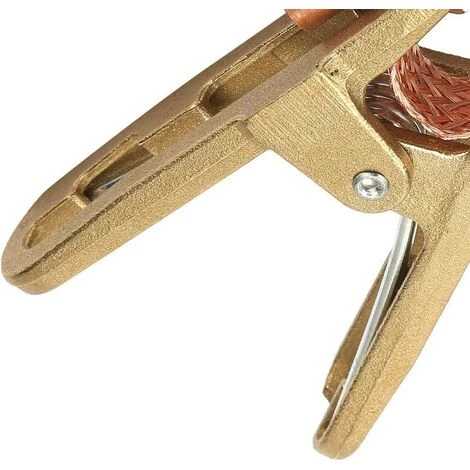 TINOR Laiton Pince De Masse, Pince De Terre à Souder Pour Souduremise à La Terre De Câble Pour La Machine De Soudure (500A) 5 TINOR Laiton Pince De Masse, Pince De Terre à Souder Pour Souduremise à La Terre De Câble Pour La Machine De Soudure (500A) – Image 5