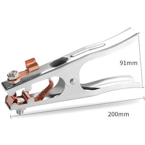 CATHERINE 4PCS Pince De Mise à La Terre, Pince De Soudure, 1 Pince De Mise à La Terre, Robuste, équipement De Soudage Professionnel, US (500 A) 2 CATHERINE 4PCS Pince De Mise à La Terre, Pince De Soudure, 1 Pince De Mise à La Terre, Robuste, équipement De Soudage Professionnel, US (500 A) – Image 2