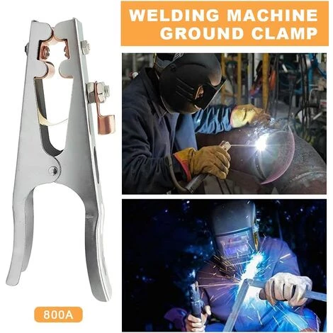 ENLENK Pince De Masse, Pince Soudure, 1 Pince De Terre De Soudage, Fait De Fer + Laiton, Solide Et Durable, Matériel De Soudage Professionnel 5 ENLENK Pince De Masse, Pince Soudure, 1 Pince De Terre De Soudage, Fait De Fer + Laiton, Solide Et Durable, Matériel De Soudage Professionnel – Image 5