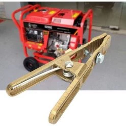 FLYME Pince De Terre à Souder Au Sol En Forme De A En Laiton, Pince à Souder 260A Pour Machine à Souder 9 FLYME Pince De Terre à Souder Au Sol En Forme De A En Laiton, Pince à Souder 260A Pour Machine à Souder -Soudure à l'arc Sales Store 67636679 5