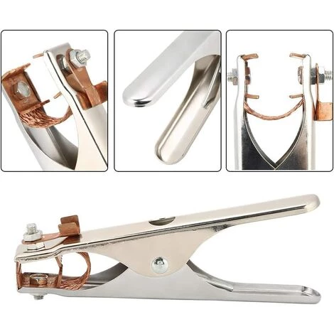 ENLENK Support D'Électrode De Soudage Pince De Maintien, La Soudure Résistante Serre La Pince De Poignée En Cuivre De La Pince 300a Pour La Soudeuse Manuelle 5 ENLENK Support D'Électrode De Soudage Pince De Maintien, La Soudure Résistante Serre La Pince De Poignée En Cuivre De La Pince 300a Pour La Soudeuse Manuelle – Image 5