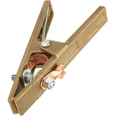 ENLENK Pinces De Mise à La Terre De Soudage, En Laiton Pinces Pour Câbles De Mise à La Terre Pinces Pour La Construction De Machines à Souder (300 A) 5 ENLENK Pinces De Mise à La Terre De Soudage, En Laiton Pinces Pour Câbles De Mise à La Terre Pinces Pour La Construction De Machines à Souder (300 A) – Image 5